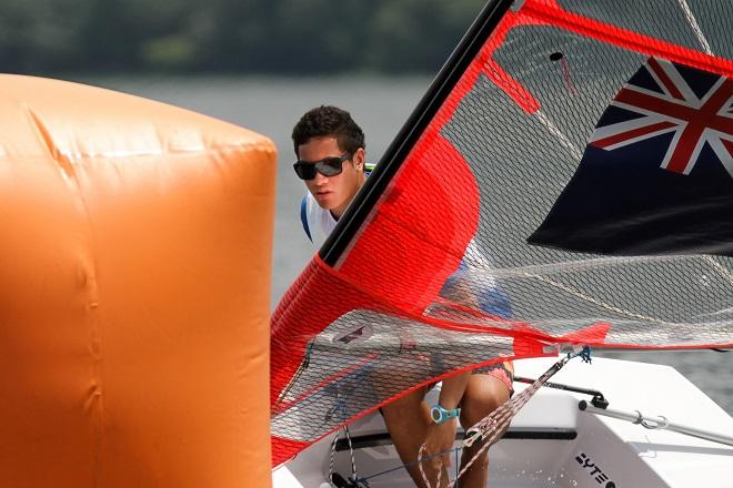 Nanjing 2014 Youth Olympic Games Day two - Joshua Ioane Cook Islands  © ISAF 